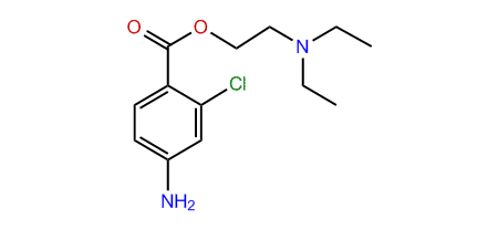 2-(Diethylamino)-ethyl 4-amino-2-chlorobenzoate