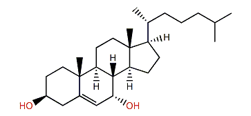 Cholest-5-en-3b,7a-diol