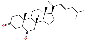 (22E)-Cholest-22-en-3,6-dione