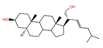 (22E)-Cholest-22-en-3b,21-diol