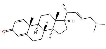 (22E)-Cholesta-1,4,22-trien-3-one