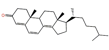 Cholesta-4,6,8(14)-trien-3-one
