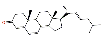 (22E)-Cholesta-4,6,8(14),22-tetraen-3-one