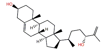 (24R)-Cholesta-5,25-dien-3b,24-diol