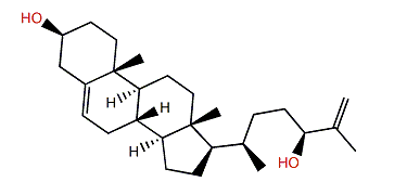 (24S)-Cholesta-5,25-dien-3b,24-diol