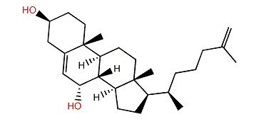 (22E)-Cholesta-5,25-dien-3b,7a-diol