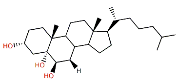 Cholestane-3a,5a,6b-triol