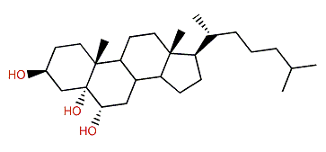 Cholestane-3b,5a,6a-triol