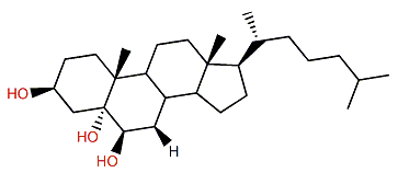 Cholestane-3b,5a,6b-triol