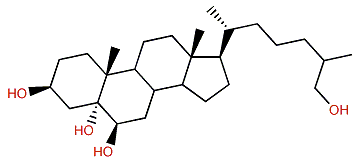 Cholestane-3b,5a,6b-26-tetrol