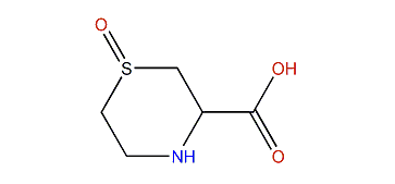 Tetrahydro-2H-1,4-thiazine-3-carboxylic acid 1-oxide