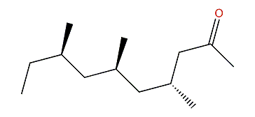 (4R,6R,8R)-4,6,8-Trimethyldecan-2-one