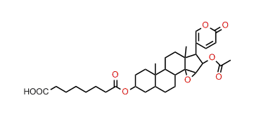 Cinobufagin-3-hemisuberate