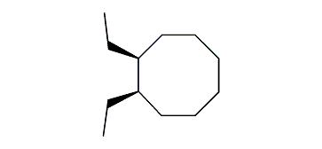cis-1,2-Diethylcyclooctane