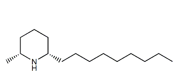 (2R,6S)-2-Methyl-6-nonylpiperidine
