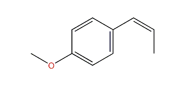 1-Methoxy-4-((Z)-1-propenyl)-benzene