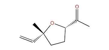 1-((2S,5R)-Tetrahydro-5-methyl-5-vinylfuran-2-yl)-ethanone