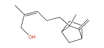 (Z)-2-Methyl-5-(2-methyl-3-methylenebicyclo[2.2.1]hept-2-yl)-2-penten-1-ol
