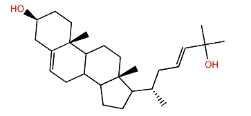(23Z)-Cholesta-5,23-dien-3b,25-diol