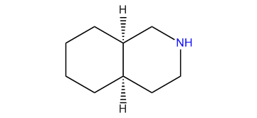 cis-Perhydroisoquinoline