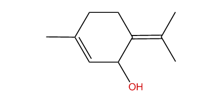 3-Methyl-6-(1-methylethylidene)-2-cyclohexen-1-ol