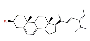 24-Ethylcholesta-5,7,22-trien-3b-ol