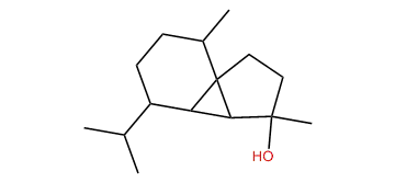 7-Isopropyl-4,10-dimethyltricyclo[4.4.0.0(1,5)]decan-4-ol