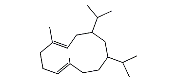 (1E,5E,8S,10R)-1,5-Dimethyl-8,10-di(prop-1-en-2-yl)-cyclododeca-1,5-diene