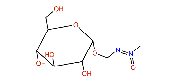 beta-D-glucosyloxyazoxymethane
