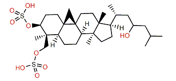 Cycloartane-3,28-disulfate-23-ol