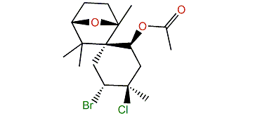 Cyclodebromoacetoxyintricatol