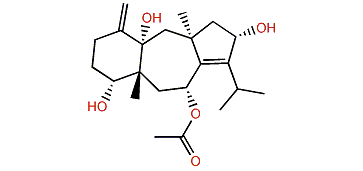 (4S,7S,10S,14S)-7-Acetoxy-1(15),8-dolastadien-4,10,14-triol