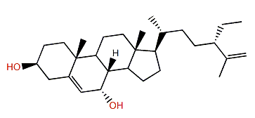 (24S)-24-Ethylcholesta-5,25-dien-3b,7a-diol