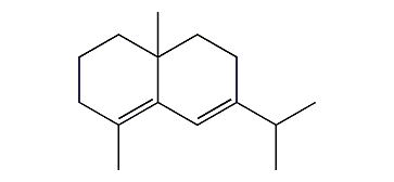 6-Isopropyl-4,8a-dimethyl-1,2,3,7,8,8a-hexahydronaphthalene