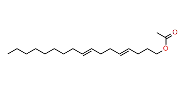 4,8-Heptadecadienyl acetate