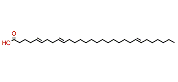 5,9,23-Tricontatrienoic acid