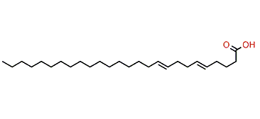 5,9-Hexacosadienoic acid