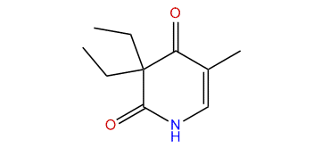 3,3-Diethyl-5-methyl-1,2,3,4-tetrahydropyridin-2,4-dione