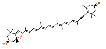7',8'-Didehydro-5,8-epoxy-5,8-dihydro-beta,beta-carotene-3,3'-diol