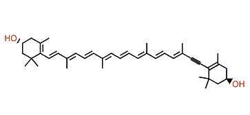 7,8-Didehydro-beta,beta-carotene-3,3'-diol