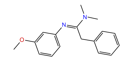 N,N-Dimethyl-2-phenyl-N-(3-methoxyphenyl)-acetamidine