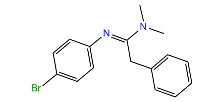 N,N-Dimethyl-2-phenyl-N-(4-bromophenyl)-acetamidine