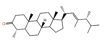 (22E,24R)-4a,23,24-Trimethyl-5a-cholest-22-en-3-one