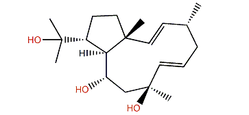 (1R,2E,4R,6E,8S,10S,11S,12R)-8,10,18-Trihydroxy-2,6-dolabelladiene