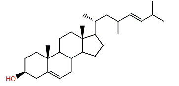 (24E)-23,26,26-Trimethyl-27-norcholesta-5,24-dien-3b-ol