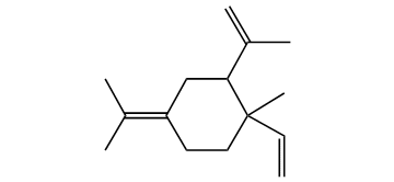 2-Isopropenyl-1-methyl-4-(1-methylethylidene)-1-vinylcyclohexane