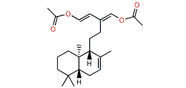ent-(13E,14E)-15,16-Diacetoxy-7,13(16),14-labdatriene