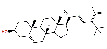 (22E)-24-Isopropenyl-25-methylcholesta-5,22-dien-3-ol