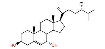 Ergost-5-en-3b,7a-diol