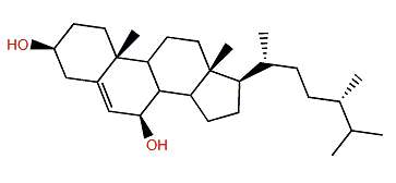 Ergost-5-en-3b,7b-diol